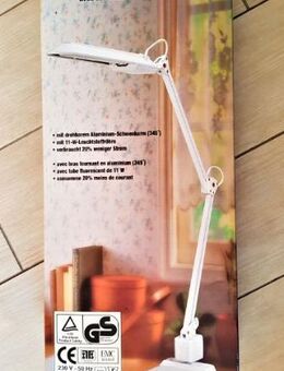Schreitischleuchte Lampe weiß  NEU OV - Leverkusen