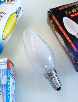 9x Glühbirne Glühlampe 25W oder 40W matt E14 Sockel - Koblenz Zentrum