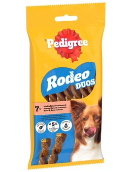 Pedigree Rodeo Duos - Rind und Käse (10 x 7 Stück)