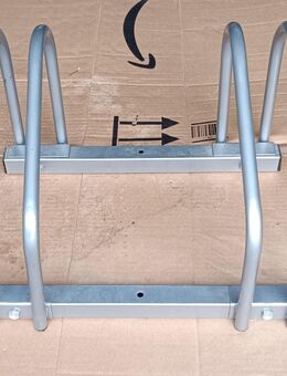 Fahrradständer, 2 Räder, Stahl, verzinkt, gebraucht, B/H/T: ca. 40x27x33 cm - Gelsenkirchen