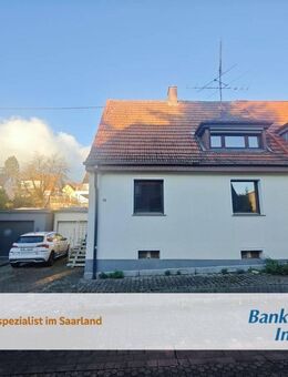 Charmante Doppelhaushälfte mit Potenzial in ruhiger Lage von Schiffweiler - Schiffweiler