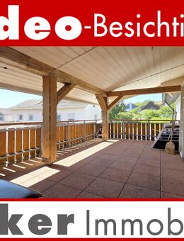 4-5 Zi.-ETW mit 118m², im 3 FH, mit 21m² Balkon - Auenwald