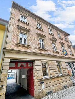 Wohn- und Geschäftshaus mit Denkmalschutz in innerstädtischer Lage von Bad Schandau - Bad Schandau