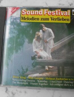Sound Festival Melodien zum Verlieben CD EAN 042283396920 3,- Ricky King, Max Greger, Kurt Edelhagen, Helmut Zacharias, Leif Uvemark, Kai Warner, Fritz Schulz-Reichel usw. - Flensburg