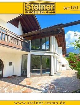 Haus im Haus- ca. 254 m², LIFT, Terrasse, 2 Balkone, Kamin, Wellness-Bereich, Sauna, TG-Box - Garmisch-Partenkirchen