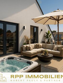 Für Sonnenanbeter: 2-Zimmer-Neubauwohnung mit großer Dachterrasse - Fertigstellung erfolgt - Unterschleißheim