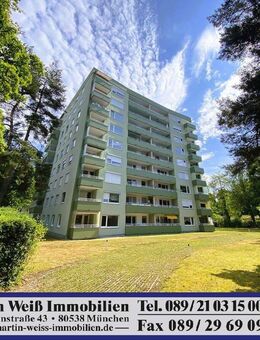 Zeitlos und frisch modernisiert: Großzügige 3-Zimmer-Wohnung mit Süd-Balkon am Haderner Forst - Neuried (Bayern)