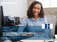 Partnerassistenz w/m/d im Bereich Gesellschaftsrecht / M&A - Hamburg