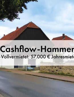 Cashflowstarkes Wohnensemble mit Ausbaureserve - Zwei Mehrfamilienhäuser nahe Hildesheim - Bockenem