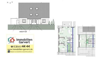 Neubau attraktiver Eigentumswohnungen in einem Doppelhaus in Gescher!