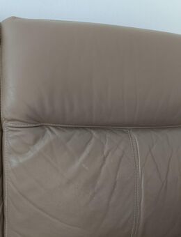 Leder Couch Eckcouch mit Relaxfunktion - Hüttenberg