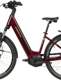 SAXONETTE E-Bike Trekkingrad SAXONETTE Trekkingrad Deluxe SUV easy (Wave), 8 Gang Shimano ALTUS-8 Gänge Schaltwerk, Kettenschaltung, Mittelmotor, 522 Wh, (Packung), (mit integr. Akku), Elektrofahrrad für Damen u. Herren