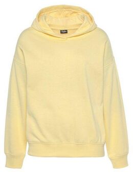 Buffalo Hoodie Kapuzensweatshirt mit Rückenprint und Rippbündchen, Loungewear
