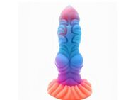 Cosmic Tide Dildo – Die Strömung des Universums, 21 cm, Strukturierte Oberfläche für intensives Vergnügen - Essen