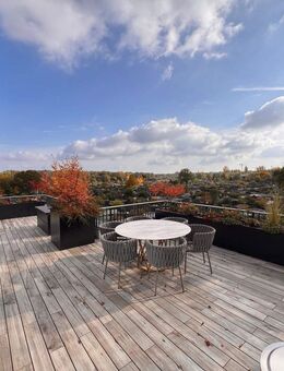 Penthouse für Kenner – 333 m² Wohnluxus mit 210 m² Dachterrasse, Sauna, Fitness, Kamin & Designküche in Leipzig-Leutzsch - Leipzig