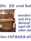 dieses schöne, alte THÜRMER - Klavier in 90451