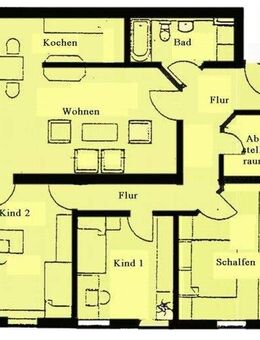4-Zimmer-Wohnung - Schmölln