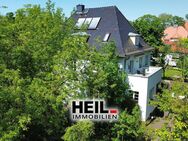 VERFÜGBAR! Idyllische Villa in bester Lage - Arbeiten und Wohnen vereint! 360-Grad Tour verfügbar! - Markkleeberg