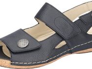 Waldläufer HELIETT Sandale, Sommerschuh, Sandalette, Keilabsatz, mit Klettverschlüssen, H-Weite