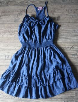 Juicy Couture blaues Seidenkleid 100% Seide Trägerkleid reine Seide Silk Sommerkleid XS 34 - Neuenhagen (Berlin)