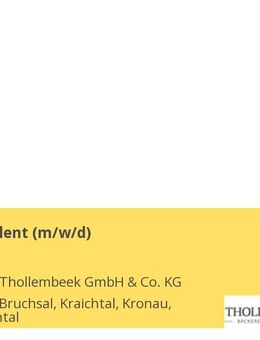 Verkaufstalent (m/w/d) - Bruchsal
