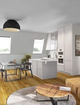 Lichtdurchflutete Neubau-Wohnung mit Süd-Balkon und hochwertiger Ausstattung - Frankfurt (Main)