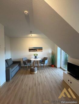 Wohnen wo andere Urlaub machen! Möblierte 1-Zimmer-Wohnung zu vermieten - Wittmund