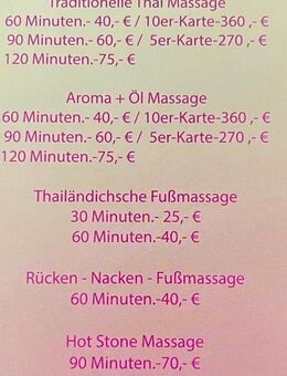Thai Wellness Massage - Duisburg