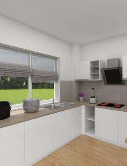 Helle 3,5-Zimmer-NEUBAU-Erdgeschosswohnung mit 2 Terrassen und Gartenanteil! - Sulzbach (Murr)