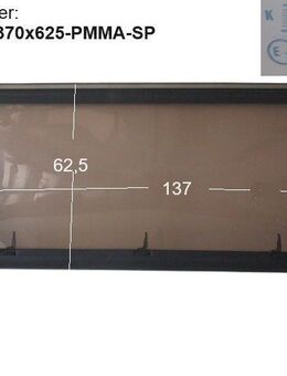 Dethleffs Wohnwagen Fenster ca 137 x 62,5 gebr. Parapress V-X/B 4 - Schotten Zentrum