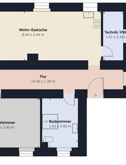 PERL: SOFORT BEZIEHBAR, WOHNUNG MIT KAMINOFEN IM 3 FAMILIENHAUS. - Perl