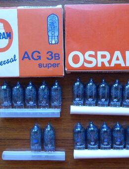 Osram Vacublitz AG 3B super, 17 Stück, 8 Euro - Bochum