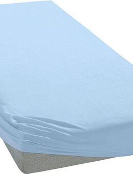 Janine Spannbettlaken MAKO-FEINJERSEY 5007, Mako-Jersey, Gummizug: rundum, (1 Stück), aus 100% Baumwolle, für Matratzen bis 26 cm Höhe
