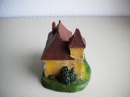 Keramik/Steingut-Haus-Miniatur,ca. 10 cm - Linnich