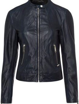 Maze Lederjacke mit im klassischen Look, mit formgebenden Nähten