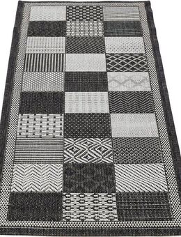 Andiamo Läufer ARIZONA 2, rechteckig, Höhe: 5 mm, Flachgewebe, Patchwork Design, In- und Outdoor geeignet