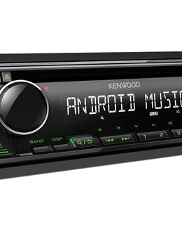 KENWOOD Autoradio CD Radio USB grüne Tastatur Beläuchtung KDC-130 UG Grün NEUCD-Receiver frontseitigem USB/AUX- - Dübendorf