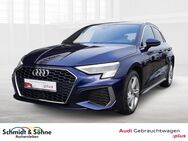 Audi A3, Sportback S line 35 TDI EL KLAPPE PARKA, Jahr 2021 - Aschersleben