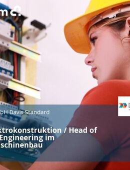 Leiter Elektrokonstruktion / Head of electrical Engineering im Sondermaschinenbau - Erkrath (Fundort des Neanderthalers)