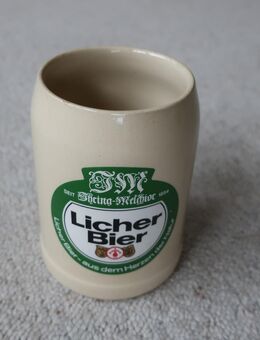 Bierkrug 0,5 l Licher Bier Aus dem Herzen der Natur - Niddatal