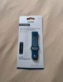 HAMA Sport, Ersatzarmband, Blau/Grau in 30459