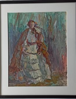 Original Albert Feser, signiert, Nachlasstempel - Halstenbek