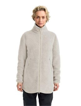 Jack Wolfskin Funktionsmantel Sherpafleecemantel HIGH CURL COAT W Wärmend, winddicht, Übergangsjacke