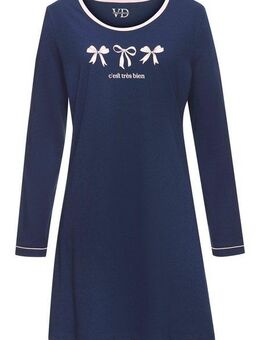 Vivance Dreams Nachthemd mit süßem Schleifenmuster