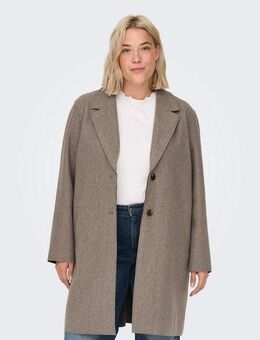 ONLY CARMAKOMA Kurzmantel CARNEW CARRIE BONDED COAT CC OTW