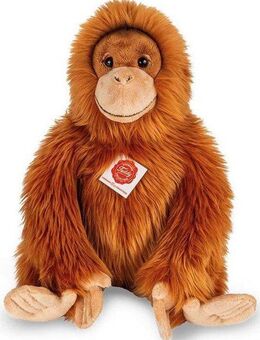 Teddy Hermann® Kuscheltier Orang Utan, sitzend, 40 cm, zum Teil aus recyceltem Material