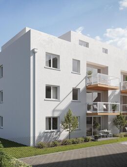 Neubau im Stadtzentrum von Freiberg a.N. 7 Eigentumswohnungen, barrierefrei mit Aufzug, auf Wunsch mit Garage oder Stellplatz - Freiberg (Neckar)