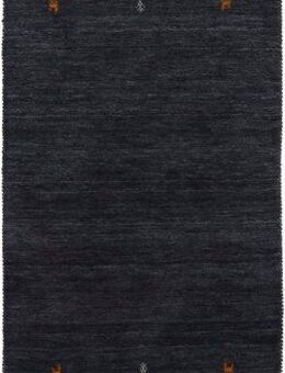 carpetfine Wollteppich Gabbeh Uni, auch als Läufer und Rund erhältlich, rechteckig, Höhe: 15 mm, reine Wolle, handgewebt, Gabbeh Loom Tiermotiv, große Farbauswahl