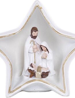 Myflair Möbel & Accessoires Krippe Weihnachtsdeko (1-tlg), mit LED Beleuchtung