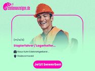 Staplerfahrer / Lagerhelfer (m/w/d) - Radevormwald (Stadt auf der Höhe)